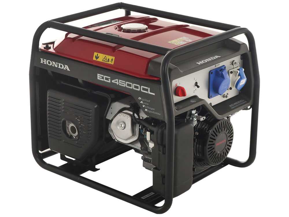 GENERATORE HONDA mod. EG4500CL 4,5kw - immagine 4