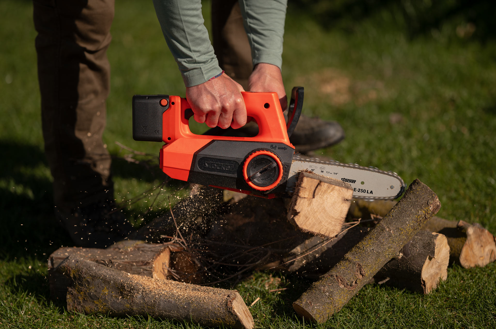 Motosega Magma E-250 LA 21 V STOCKER - immagine 4