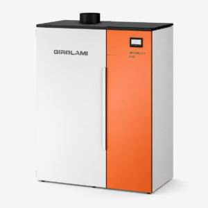 Caldaia ibrida legna-pellet Biomatic Evo 34 Girolami