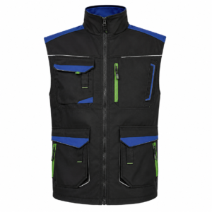 Gilet Universe Nero/Blu/Verde