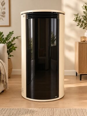 Stufa a pellet HORUS Tonda 9 kW - BIANCA
