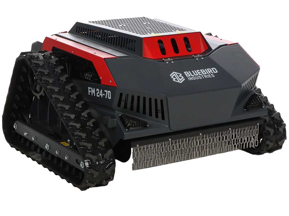 TRINCIA TELECOMANDATO FM24-70 BLUEBIRD - immagine 7