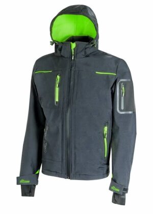 Giacca Space Nero/Verde