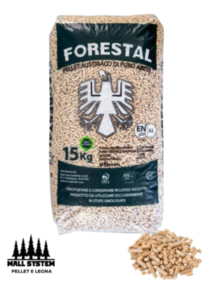 Bancale Pellet Forestal - 72 sacchi da 15 kg