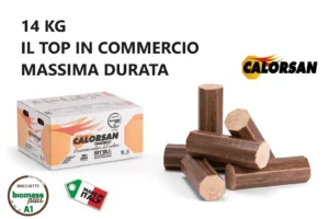 Tronchetti di segatura Calorsan 14 kg