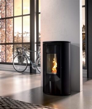 Stufa a pellet Fontana Tonda 9 kW