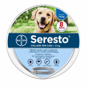 COLLARE SERESTO CANI maggiore 8 kg