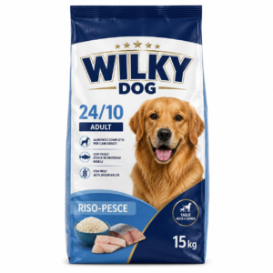 WILKY DOG 24/10 RISO-PESCE * 15