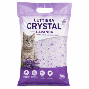 LETTIERA CRYSTAL LAVANDA * 5 KG