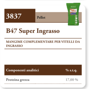 MANGIME B47 SUPER INGRASSO  25 KG
