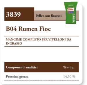MANGIME B04 RUMEN FIOC  25 KG