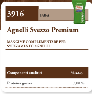 MANGIME AGNELLI SVEZZO PREMIUM  * 25