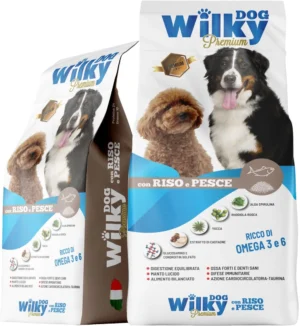 WILKY DOG 24/10 RISO-PESCE * 15 KG