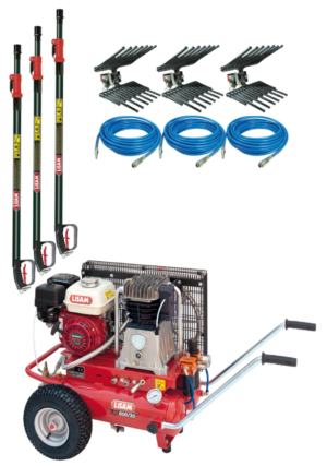 KIT MOTOCOMPRESSORE LISAM LM 600/30      -  3 OPERATORI