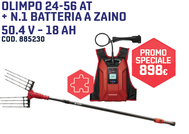 KIT ABBACCHIATORE BLUEBIRD OLIMPO 23-56 AT C/ZAINO - immagine 4